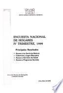 Encuesta nacional de hogares