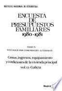 Encuestas de presupuestos familiares