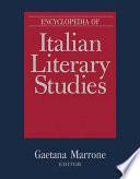 Encyclopedia of Italian Literary Studies