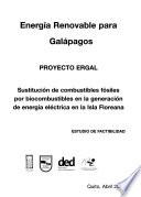 Energía renovable para Galápagos