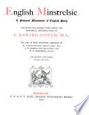 English Minstrelsie