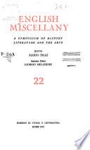 English miscellany