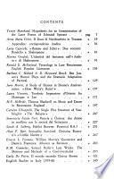 English miscellany