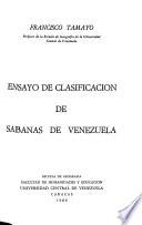 Ensayo de clasificación de sabanas de Venezuela