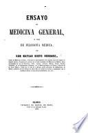 Ensayo de Medicina general, o sea de filosofia medica