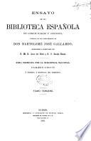 Ensayo de una biblioteca Española de libros raros y curiosos. 3.1888