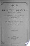 Ensayo de una biblioteca española de libros raros y curiosos, formado con los apuntamientos de B.J. Gallardo coordinados y aumentados por M.R. Zarco del Valle y J.S. Rayon