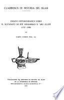 Ensayo historiográfico sobre el sultanato de Sīdī Muhammad b. 'Abd Allāh, 1757-1790