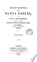 Ensayo político sobre Nueva España
