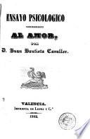 Ensayo psicologico concerniente al amor