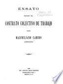 Ensayo sobre el contrato colectivo de trabajo