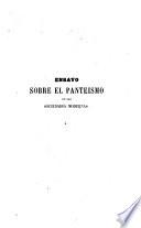 Ensayo sobre el panteísmo en las sociedades modernas
