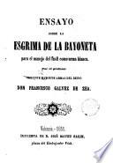 Ensayo sobre la esgrima de la bayoneta