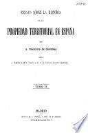 Ensayo sobre la historia de la propiedad territorial en España