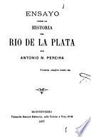 Ensayo sobre la historia del Rio de la Plata