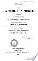 Ensayo sobre la teología moral