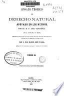 Ensayo teórico de derecho natural apoyado en los hechos: (1867. 408 p.)