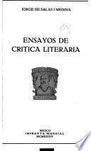 Ensayos de crítica literaria