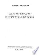 Ensayos literarios