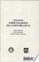 Ensayos sobre filosofía de la historia rusa