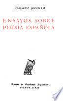Ensayos sobre poesía española