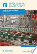 Envasado y acondicionamiento de productos lácteos. INAE0209