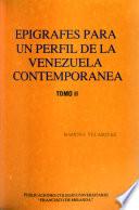 Epígrafes para un perfil de la Venezuela contemporánea
