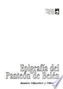 Epigrafía del Panteón de Belén