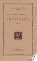 Epigrames, vol. II: llibres V-VII