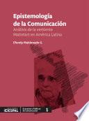 Epistemología de la comunicación