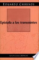 Epístola a los transeúntes