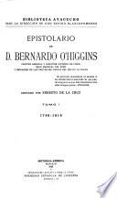 Epistolario de d. Bernardo O'Higgins