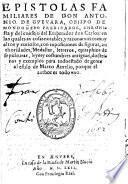 Epistolas familiares