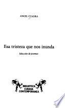Esa tristeza que nos inunda
