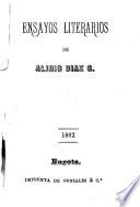 Esayos literarios de Alirio Díaz G.