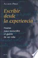 Escribir desde la experiencia
