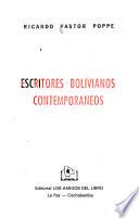Escritores bolivianos contemporáneos