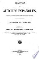 Escritores del siglo XVI.