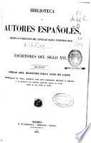 Escritores del siglo XVI.