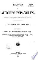 Escritores del siglo XVI.
