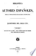 Escritores del siglo XVI.