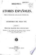 Escritores del siglo XVI.