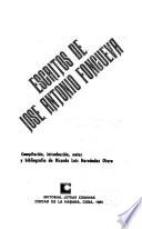 Escritos de José Antonio Foncueva