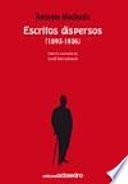 Escritos dispersos (1893-1936)