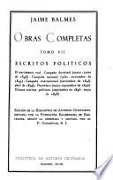 Escritos politicos