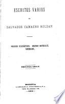 Escritos varios de Salvador Camacho Roldán
