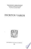 Escritos varios