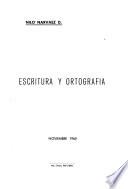 Escritura y ortografía