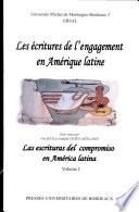 Escrituras del compromiso en América latina