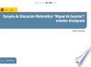 Escuela de educación matemática Miguel de Guzmán: enseñar divulgando